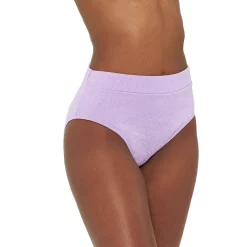 Women's Freshwater Striped High-Waist Swim Bottoms
