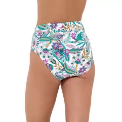 Women's Freshwater High-Waist Swim Bottoms -Free the Roses shop 5178071 Spellbound