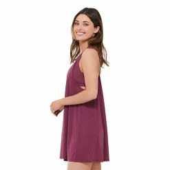 Women's Freshwater Twist Back Swim Cover-Up Dress -Free the Roses shop 5198055 ALT2