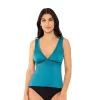 Women's Freshwater Ladder-Trim Tankini Top