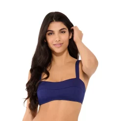 Women's Freshwater Wide-Strap Bandeau Bikini Top 12 Women's Freshwater Wide-Strap Bandeau Bikini Top -Free the Roses shop 5268464 Petal Mid