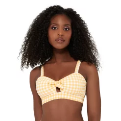 Women's Freshwater Bow-Front Banded Bikini Top