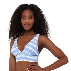 Women's Freshwater Tie-Dye Longline Swim Top 7 Women's Freshwater Tie-Dye Longline Swim Top -Free the Roses shop 5268473 ALT2