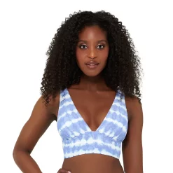 Women's Freshwater Tie-Dye Longline Swim Top