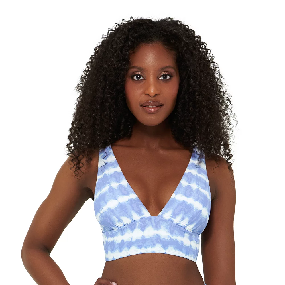 Women's Freshwater Tie-Dye Longline Swim Top 1 Women's Freshwater Tie-Dye Longline Swim Top