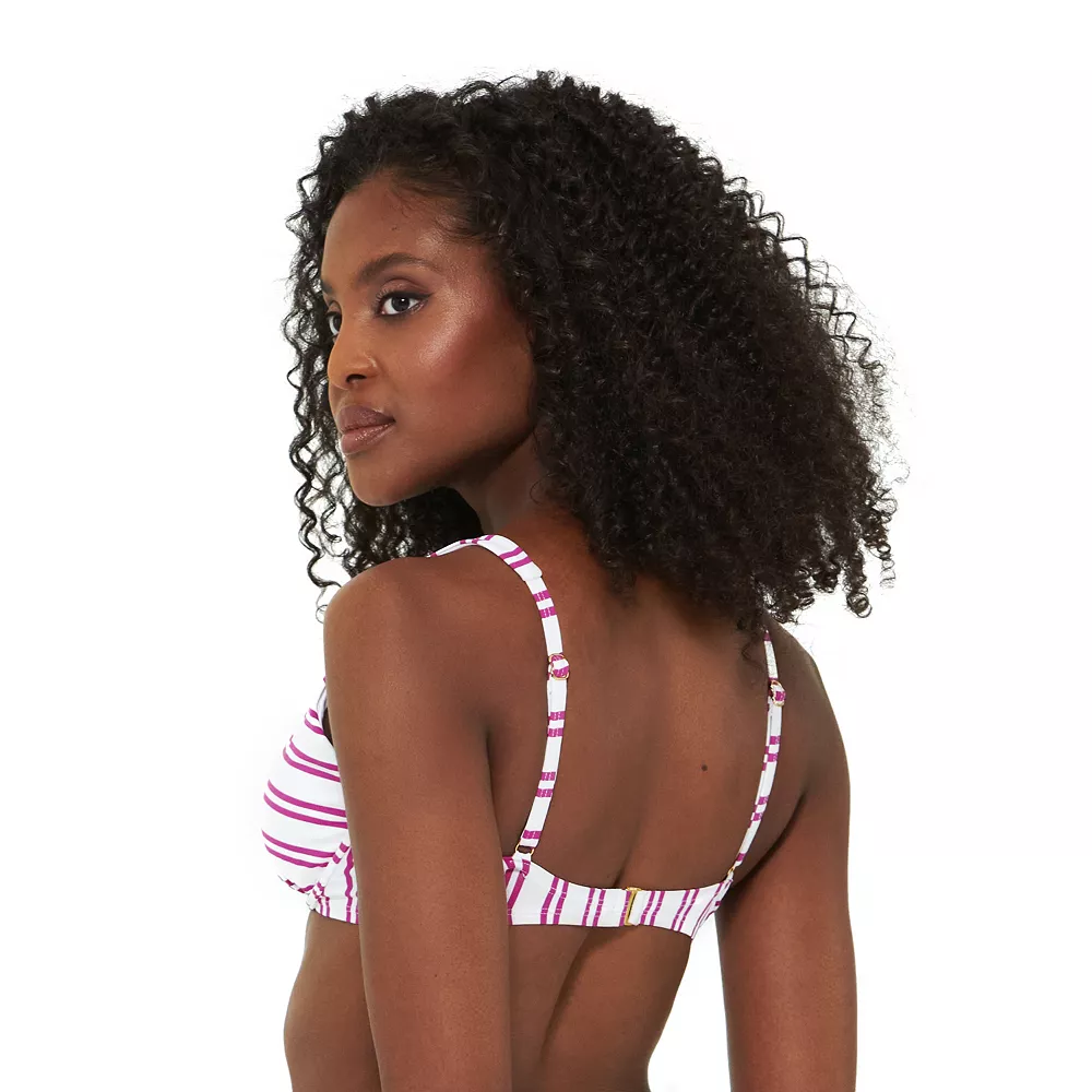 Women's Freshwater Print Underwire Longline Swim Top 5 Women's Freshwater Print Underwire Longline Swim Top - Image 5