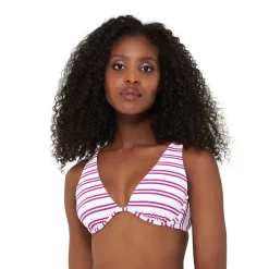 Women's Freshwater Print Underwire Longline Swim Top 9 Women's Freshwater Print Underwire Longline Swim Top -Free the Roses shop 5268969 Wild Orchid