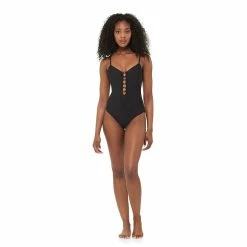 Women's Freshwater O-Ring Cutout One-Piece Swimsuit 5 Women's Freshwater O-Ring Cutout One-Piece Swimsuit -Free the Roses shop 5268971 ALT3