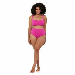 Women's Freshwater Wide-Strap Bandeaukini Swim Top 7 Women's Freshwater Wide-Strap Bandeaukini Swim Top -Free the Roses shop 5269629 ALT3