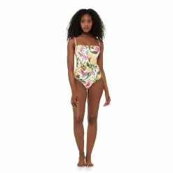 Women's Freshwater V-Wire Bandeau One-Piece Swimsuit
