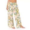 Women's Freshwater Floral Side-Slit Swim Cover-Up Pants