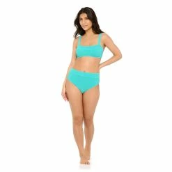 Women's Freshwater Wide-Strap Bandeau Bikini Top -Free the Roses shop 5508374 ALT3