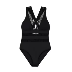 Women's Freshwater Mesh Crossback One-Piece Swimsuit -Free the Roses shop 5508378 ALT5