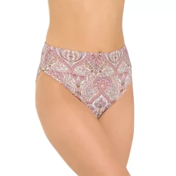 Women's Freshwater Print High-Leg Swim Bottoms