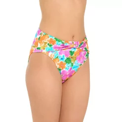 Women's Freshwater Twist Front High-Waist Swim Bottoms