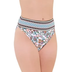 Women's Freshwater Banded Swim Bottoms -Free the Roses shop 5772954 Boho Babe