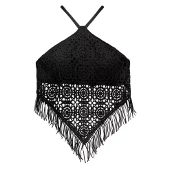 Women's Freshwater Crochet Multistrap Tankini Top -Free the Roses shop 5772955 ALT4