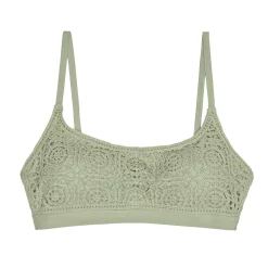 Women's Freshwater Crochet Bralette Swim Top -Free the Roses shop 5772960 ALT4