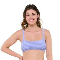 Free the Roses shop 47 Women's Freshwater Ribbed Bralette Swim Top