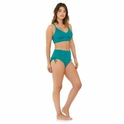 Women's Freshwater Triangle Banded Bikini Top -Free the Roses shop 5772974 ALT4