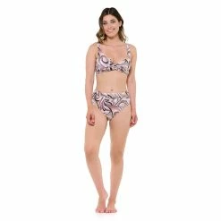 Women's Freshwater Twisted Knot Bikini Top 10 Women's Freshwater Twisted Knot Bikini Top -Free the Roses shop 5773017 ALT3