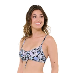 Women's Freshwater Drawstring Bandeau Bikini Top -Free the Roses shop 5773025 ALT2