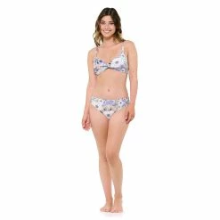 Women's Freshwater Twisted Bikini Top -Free the Roses shop 5773032 ALT3