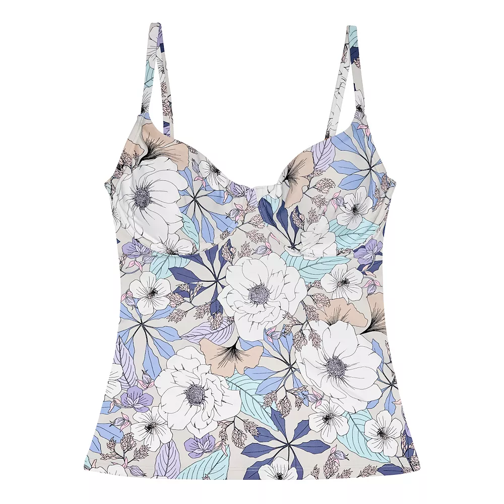 Women's Freshwater Back Cutout Tankini Top 5 Women's Freshwater Back Cutout Tankini Top - Image 5