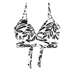 Women's Freshwater Strappy Print Bikini Top -Free the Roses shop 5773036 ALT4
