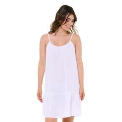 Women's Freshwater Tiered Swim Cover-Up Dress