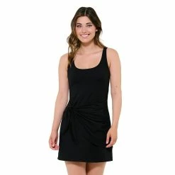 Free the Roses shop 45 Women's Freshwater Side Knot Swim Cover-Up Dress