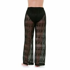 Women's Freshwater Crochet Swim Cover-Up Pants 7 Women's Freshwater Crochet Swim Cover-Up Pants -Free the Roses shop 5775465 ALT