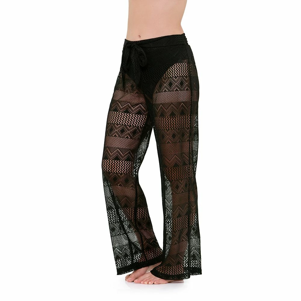 Women's Freshwater Crochet Swim Cover-Up Pants 2 Women's Freshwater Crochet Swim Cover-Up Pants - Image 2