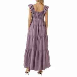 Maxi Sweetheart With Raw Edge Details -Free the Roses shop 5966049 ALT