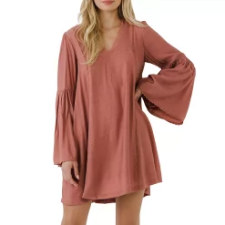 Deep V Laced Mini Dress