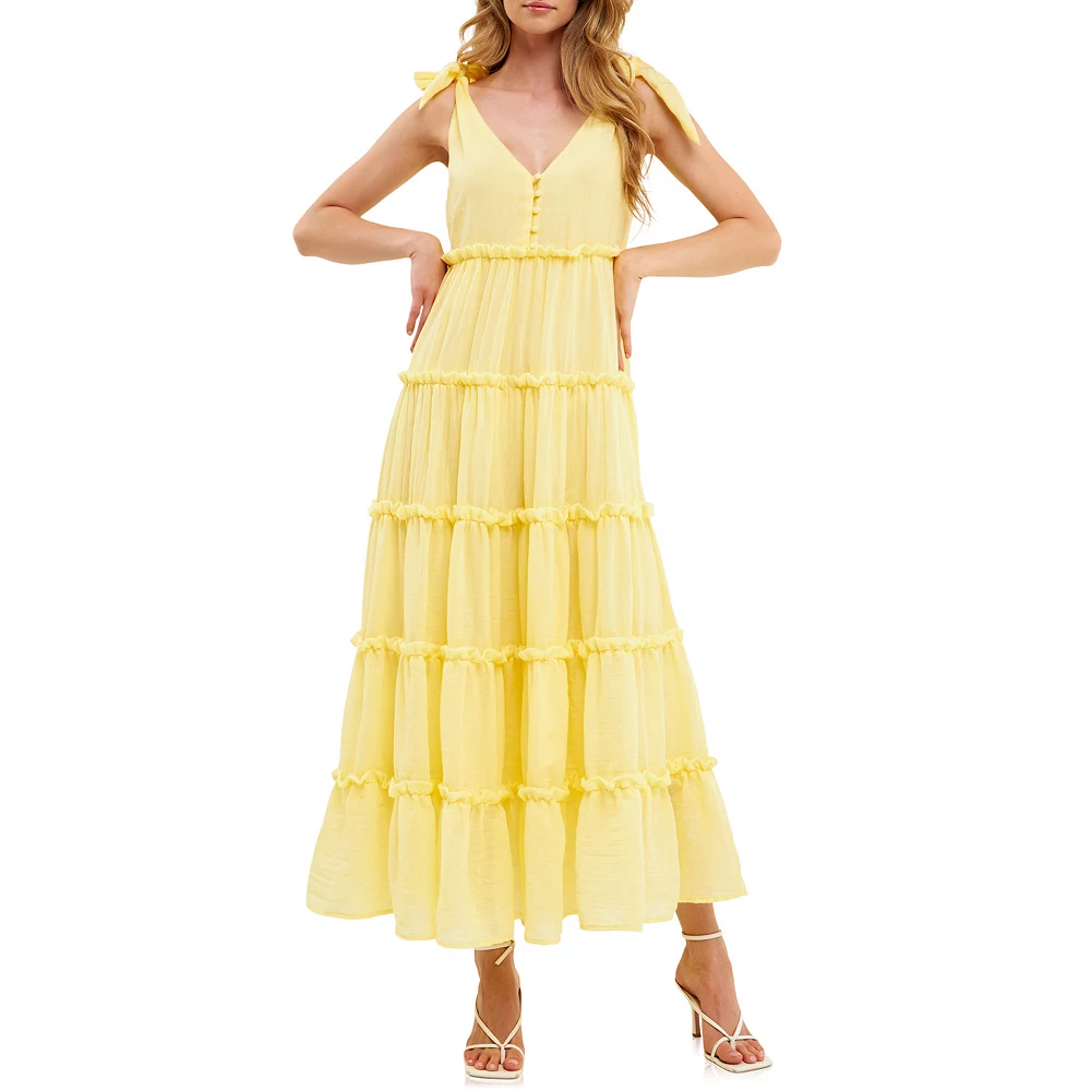 Tiered Maxi Dress 2 Tiered Maxi Dress - Image 2