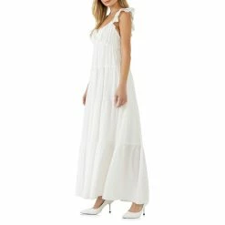 Ruffle Sleeve Maxi Dress 9 Ruffle Sleeve Maxi Dress -Free the Roses shop 5966392 ALT2