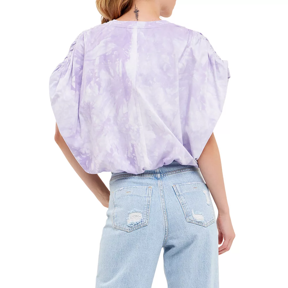 Tie-Dye Knit Balloon Top 2 Tie-Dye Knit Balloon Top - Image 2