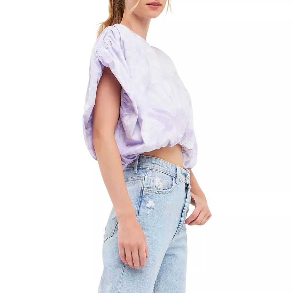 Tie-Dye Knit Balloon Top 3 Tie-Dye Knit Balloon Top - Image 3