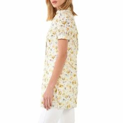 Embroidered Floral Shirt Dress -Free the Roses shop 5967007 ALT2
