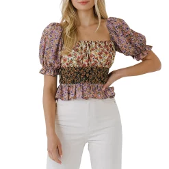 Floral Multi Color Top