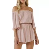 Texture Knit Romper