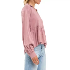 Puff Long Sleeve Top -Free the Roses shop 5967383 ALT2