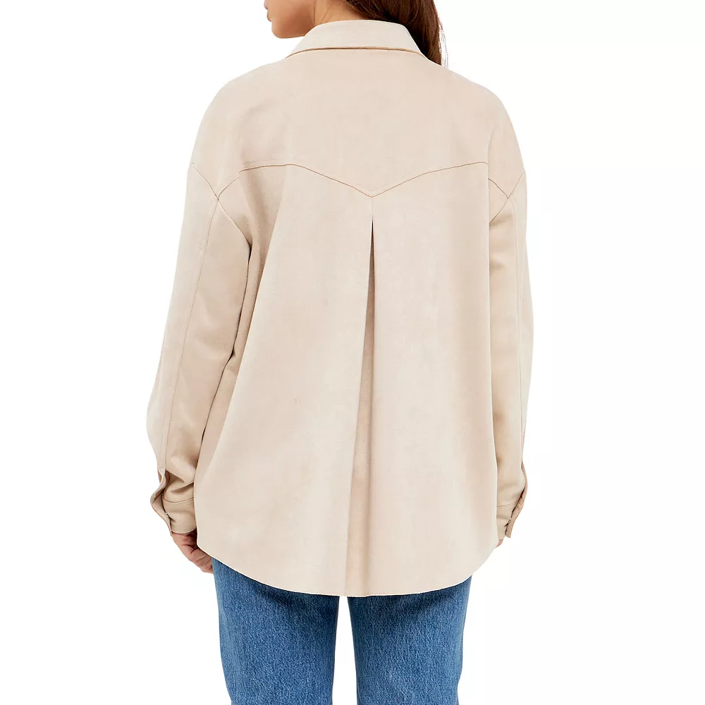 Suede Oversized Shirts 3 Suede Oversized Shirts - Image 3